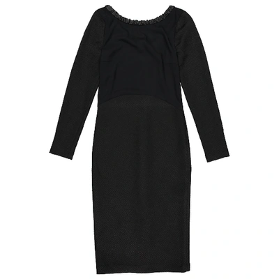 Pre-owned Maje Mid-length Dress In Black