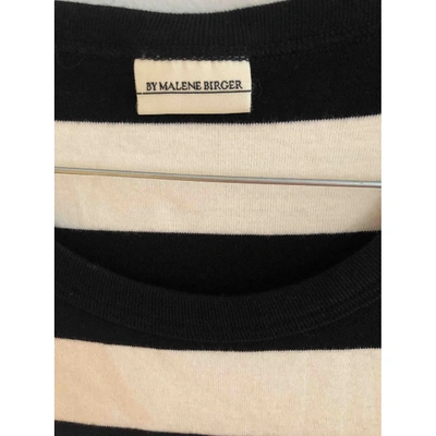 Pre-owned By Malene Birger Black Cotton Top