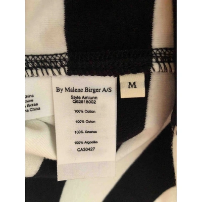 Pre-owned By Malene Birger Black Cotton Top