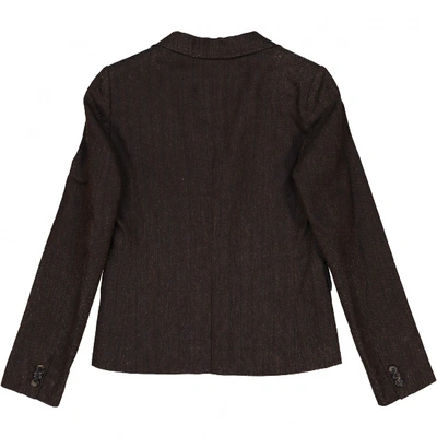 Pre-owned Marni Wool Jacket In Brown