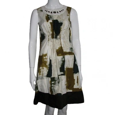 Pre-owned Vera Wang Mid-length Dress In Multicolour