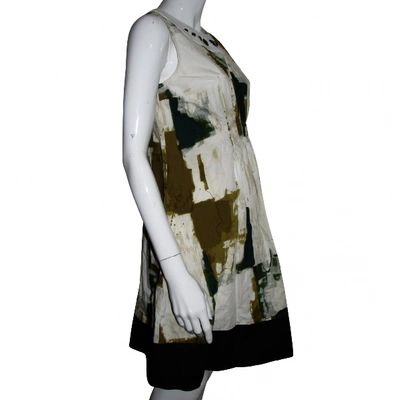 Pre-owned Vera Wang Mid-length Dress In Multicolour