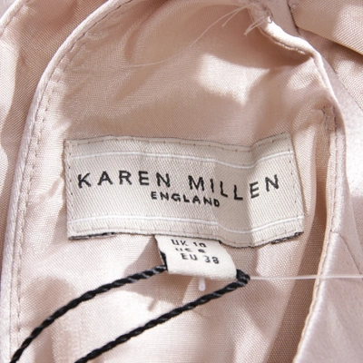Pre-owned Karen Millen Dress In Beige