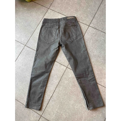 Pre-owned Designers Remix Chino Pants In Grey