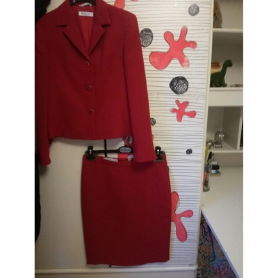 Pre-owned Marella Suit Jacket In Red