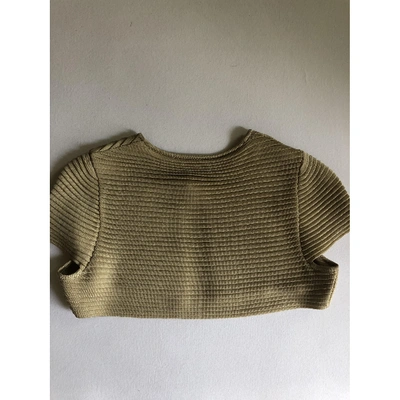 Pre-owned Valentino Knitwear In Beige