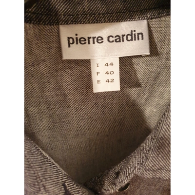 Pre-owned Pierre Cardin Linen Shirt In Grey