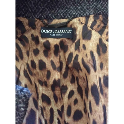 Pre-owned Dolce & Gabbana Wool Coat