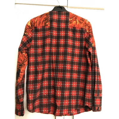 Pre-owned Givenchy Wool Shirt In Red