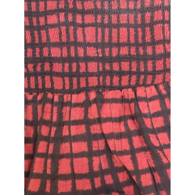 Pre-owned Tocca Mid-length Dress In Red