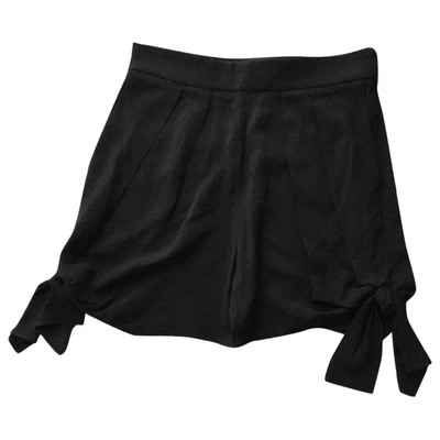 Pre-owned Chloé Black Viscose Shorts