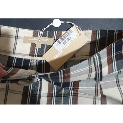 Pre-owned Michael Kors Multicolour Cotton Shorts