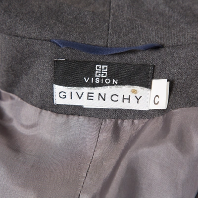 Pre-owned Givenchy Grey Wool Coat