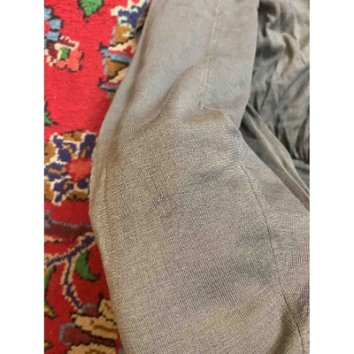 Pre-owned Alaïa Grey Cotton Top