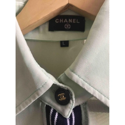 Pre-owned Chanel Green  Top