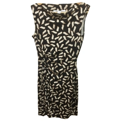 Pre-owned Diane Von Furstenberg Silk Mini Dress In Multicolour