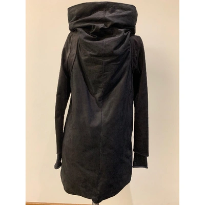 Pre-owned Isaac Sellam Black Leather Coat