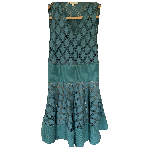 maje green dress