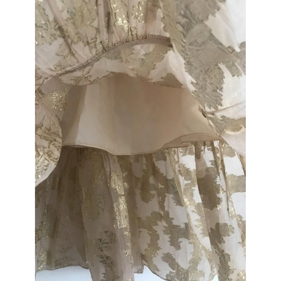 Pre-owned Suno Mid-length Skirt In Metallic