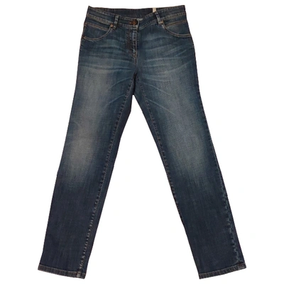 BRUNELLO CUCINELLI Pre-owned Slim Jeans In Blue