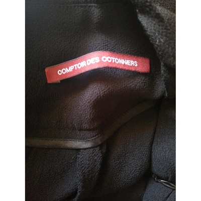 Pre-owned Comptoir Des Cotonniers Black Trousers