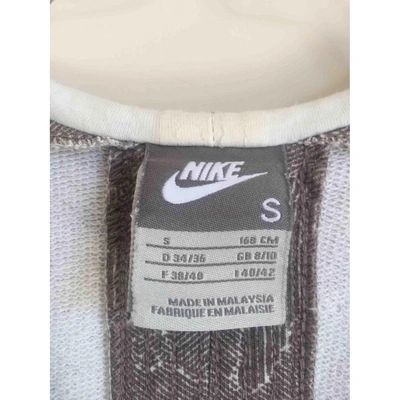 Pre-owned Nike Jacket In Brown