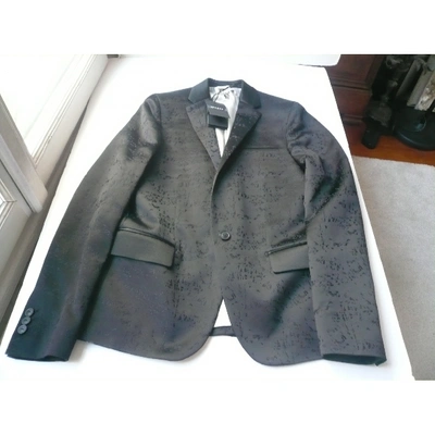 Pre-owned Rochas Black Cotton Jacket