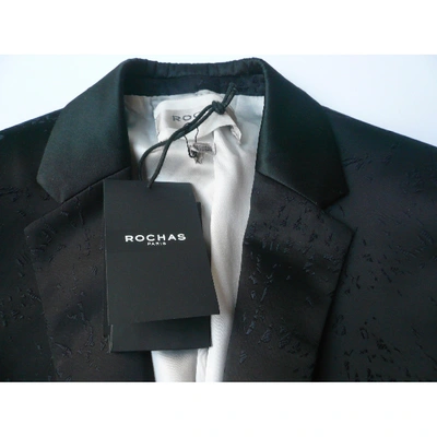 Pre-owned Rochas Black Cotton Jacket