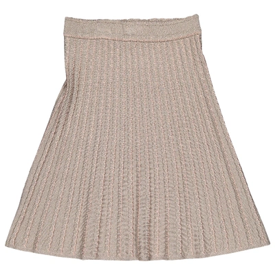 Pre-owned M Missoni Mid-length Skirt In Gold