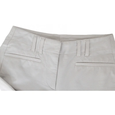 BRUNELLO CUCINELLI Pre-owned Trousers In White