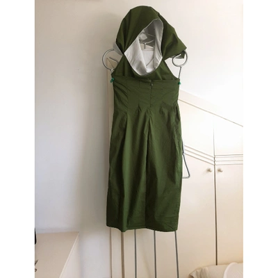 Pre-owned Liviana Conti Mid-length Dress In Green