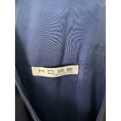 Pre-owned Hope Dress In Blue