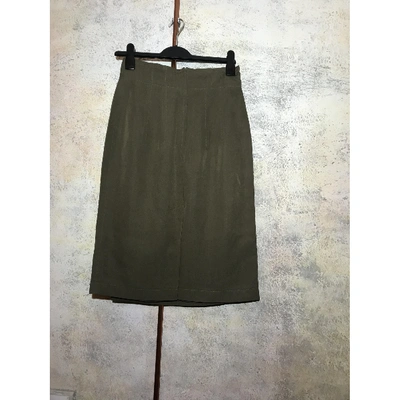 Pre-owned Jil Sander Silk Mid-length Skirt In Other