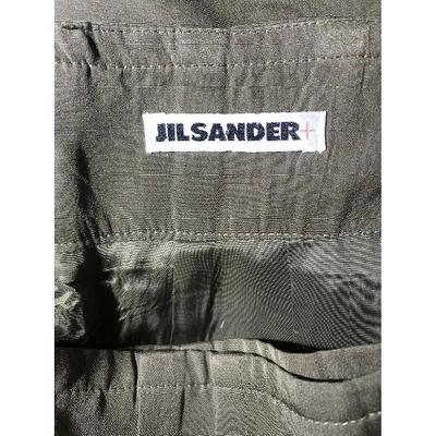Pre-owned Jil Sander Silk Mid-length Skirt In Other