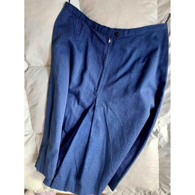 Pre-owned Colmar Skirt In Blue