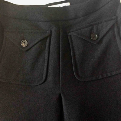 Pre-owned Paul & Joe Wool Mid-length Skirt In Black