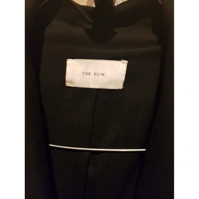 Pre-owned The Row Black Coat