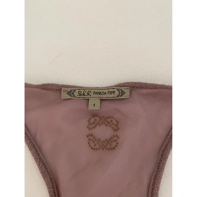 Pre-owned Patrizia Pepe Camisole In Pink