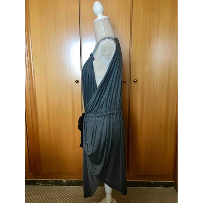 Pre-owned Vionnet Mid-length Dress In Grey
