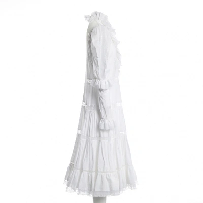 Pre-owned Natasha Zinko Maxi Dress In White