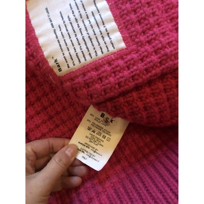 Pre-owned Bark Pink Wool Coat