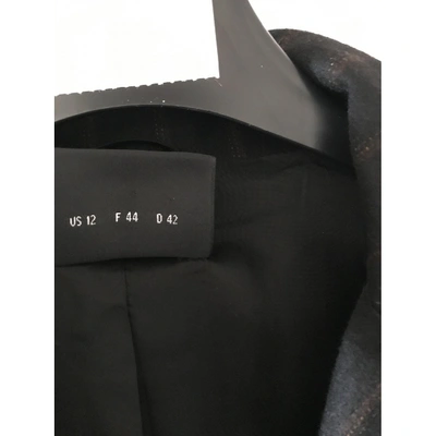 Pre-owned Akris Wool Blazer In Black