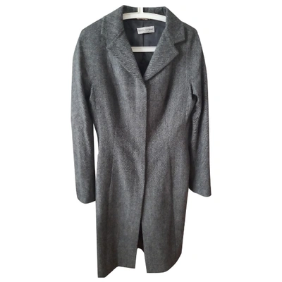 Pre-owned Dolce & Gabbana Wool Coat In Grey