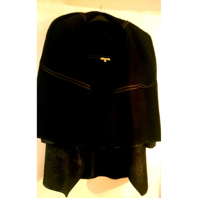 Pre-owned Catherine Malandrino Coat In Black