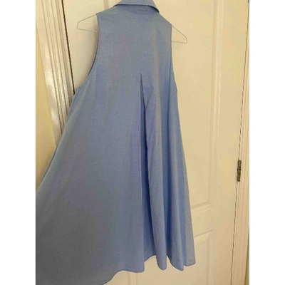 Pre-owned Rebecca Minkoff Blue Cotton Dress