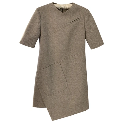 Pre-owned Carven Beige Wool Dress