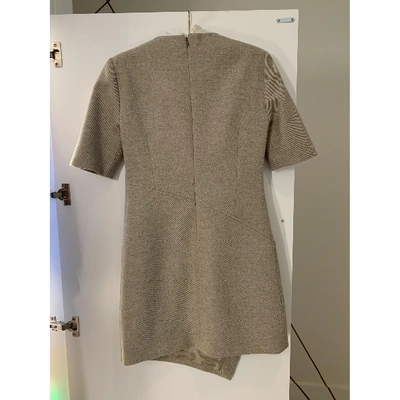 Pre-owned Carven Beige Wool Dress