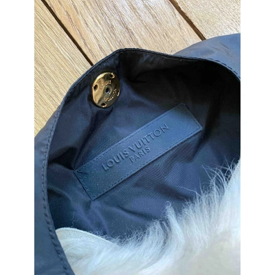 Pre-owned Louis Vuitton Black Shearling Coat