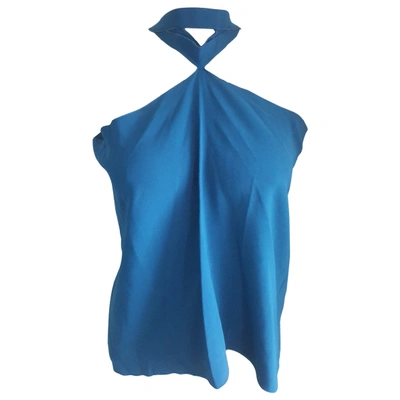Pre-owned Rm By Roland Mouret Camisole In Turquoise