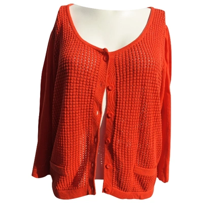 Pre-owned Comptoir Des Cotonniers Orange Cotton Knitwear